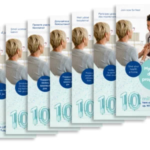Patientenflyer "Hausarztprogramm" (div. Sprachen) 10 Millionen