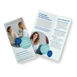 Patientenflyer hausärztliches Primärversorgungssystem